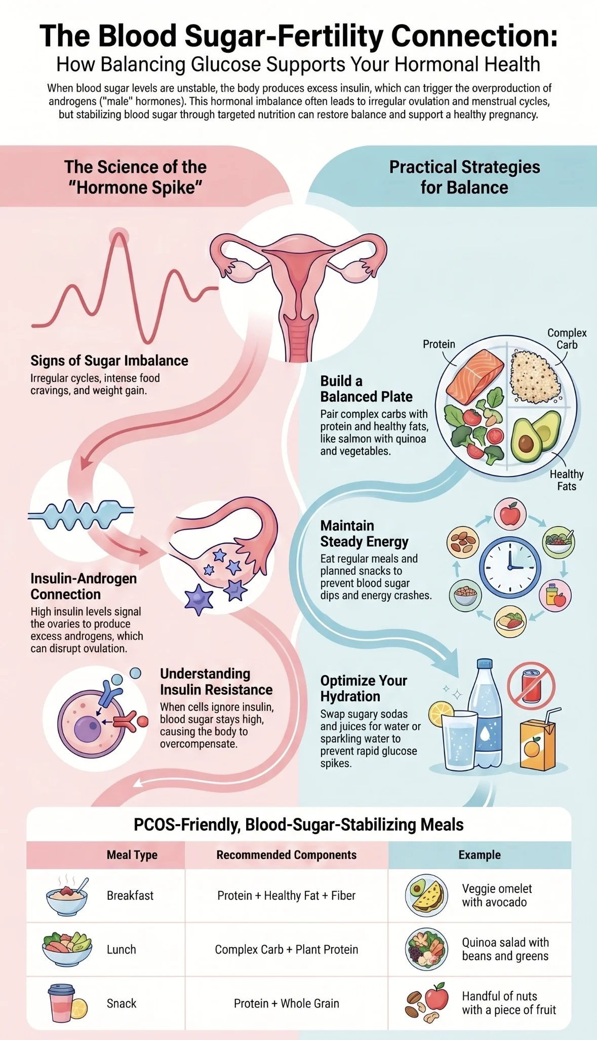 The blood sugar–fertility connection in PCOS