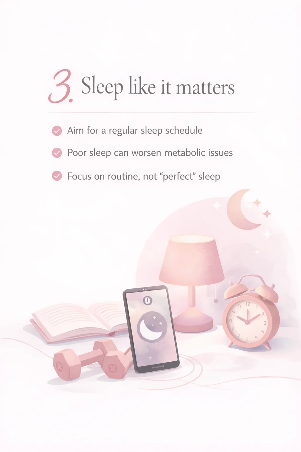 Sleep like it matters: PCOS-friendly sleep habits
