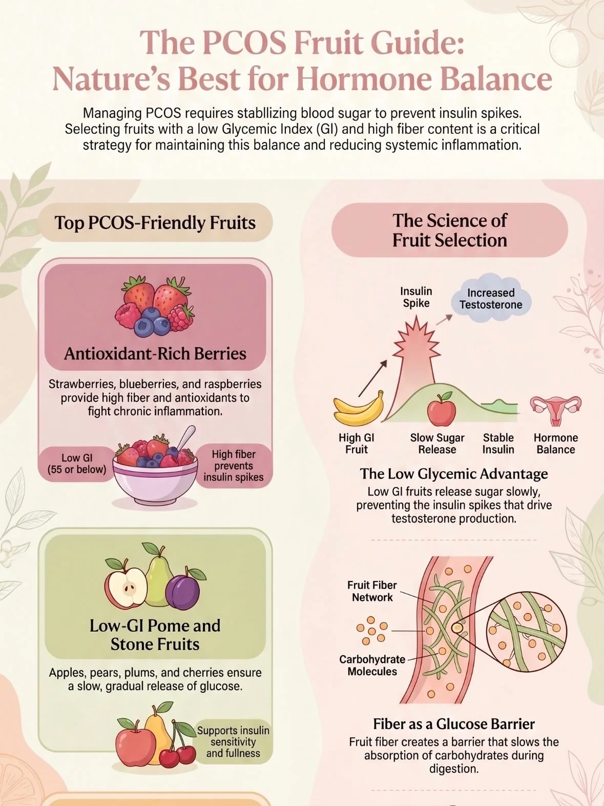 The PCOS fruit guide: nature's best fruit for hormone balance