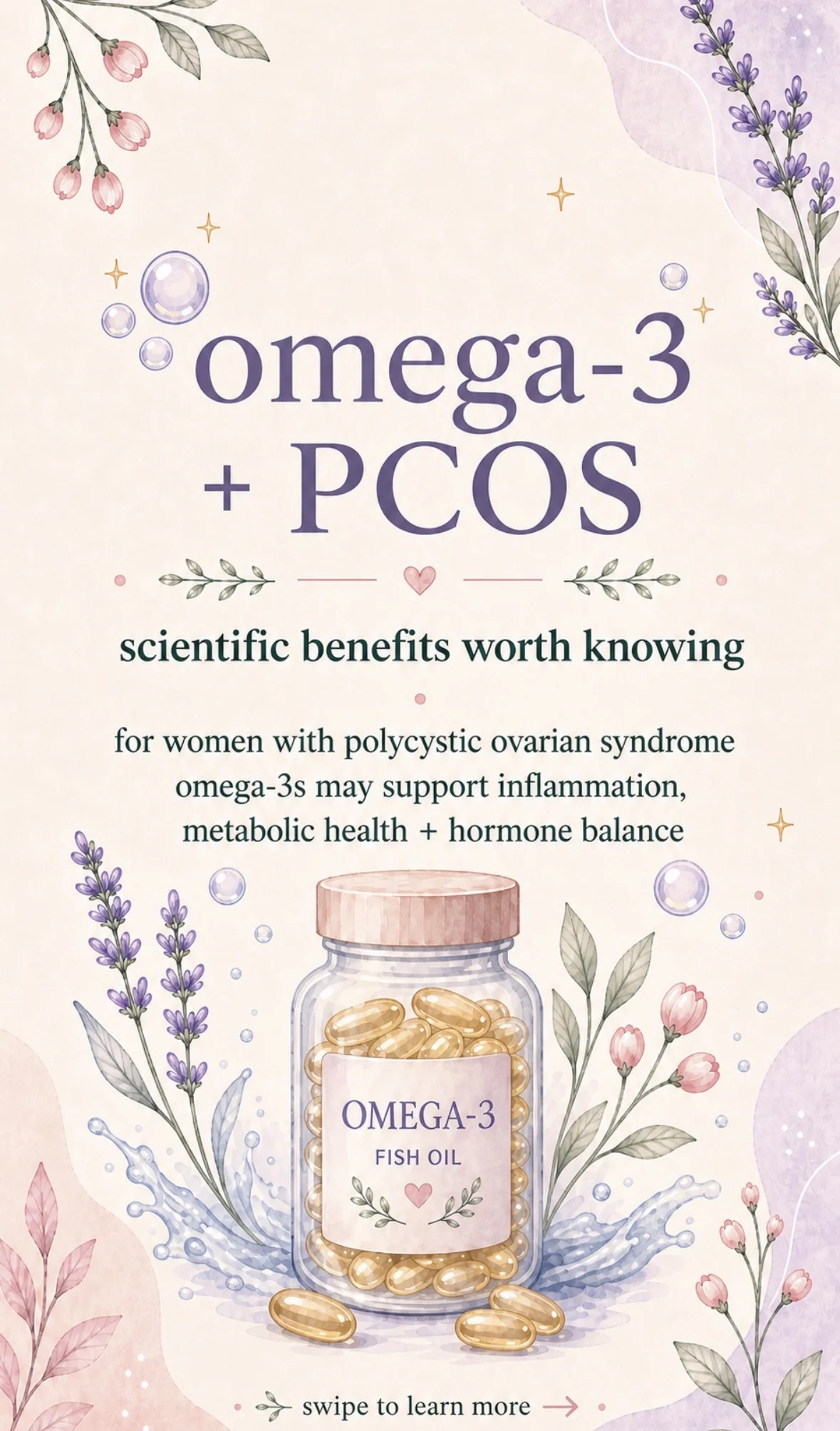 Omega-3 and PCOS: scientific benefits worth knowing