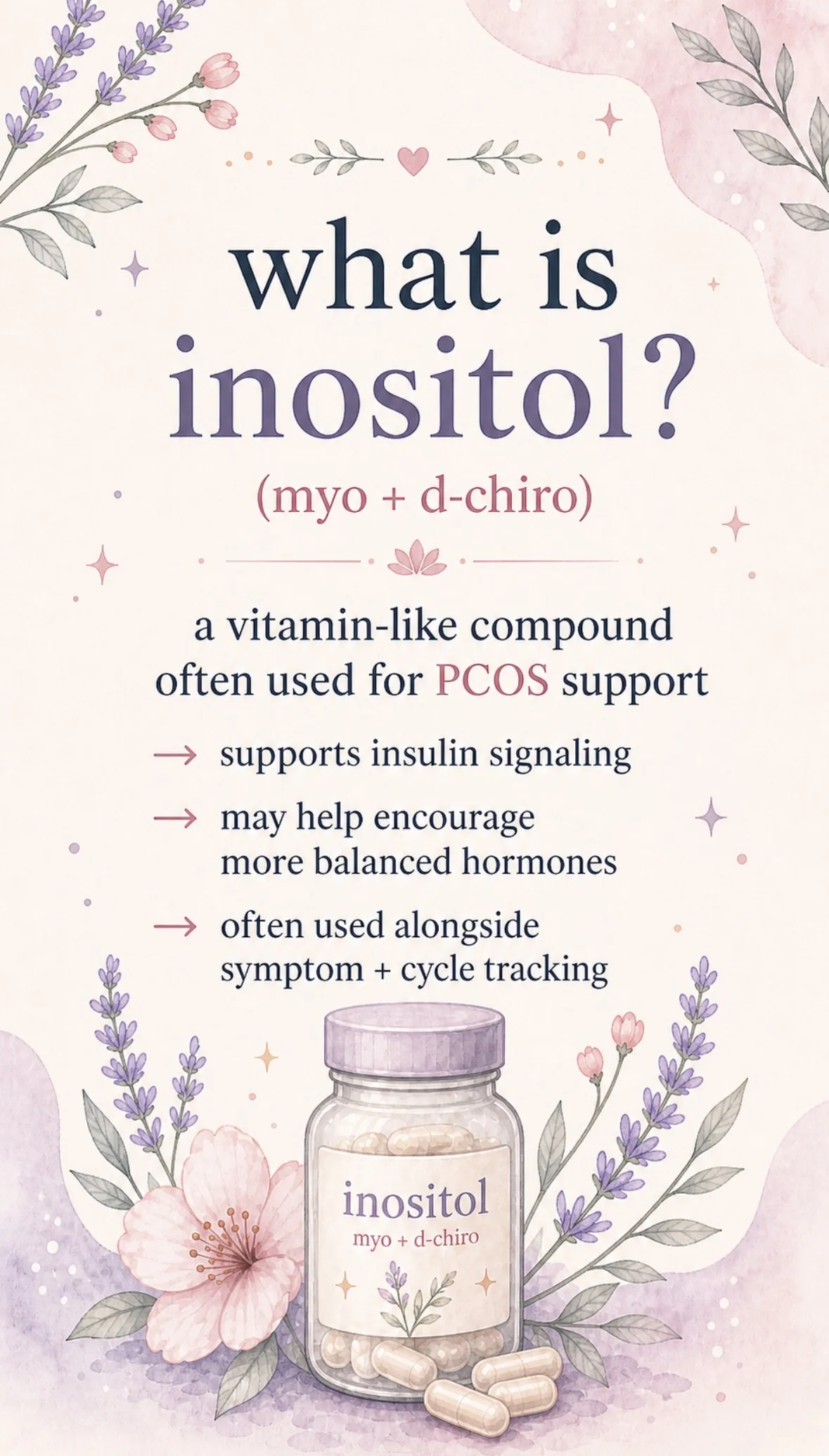 What is inositol? PCOS supplement explained